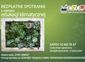 Bezpłatne warsztaty z edukacji klimatycznej – stwórz „Żywy obraz”